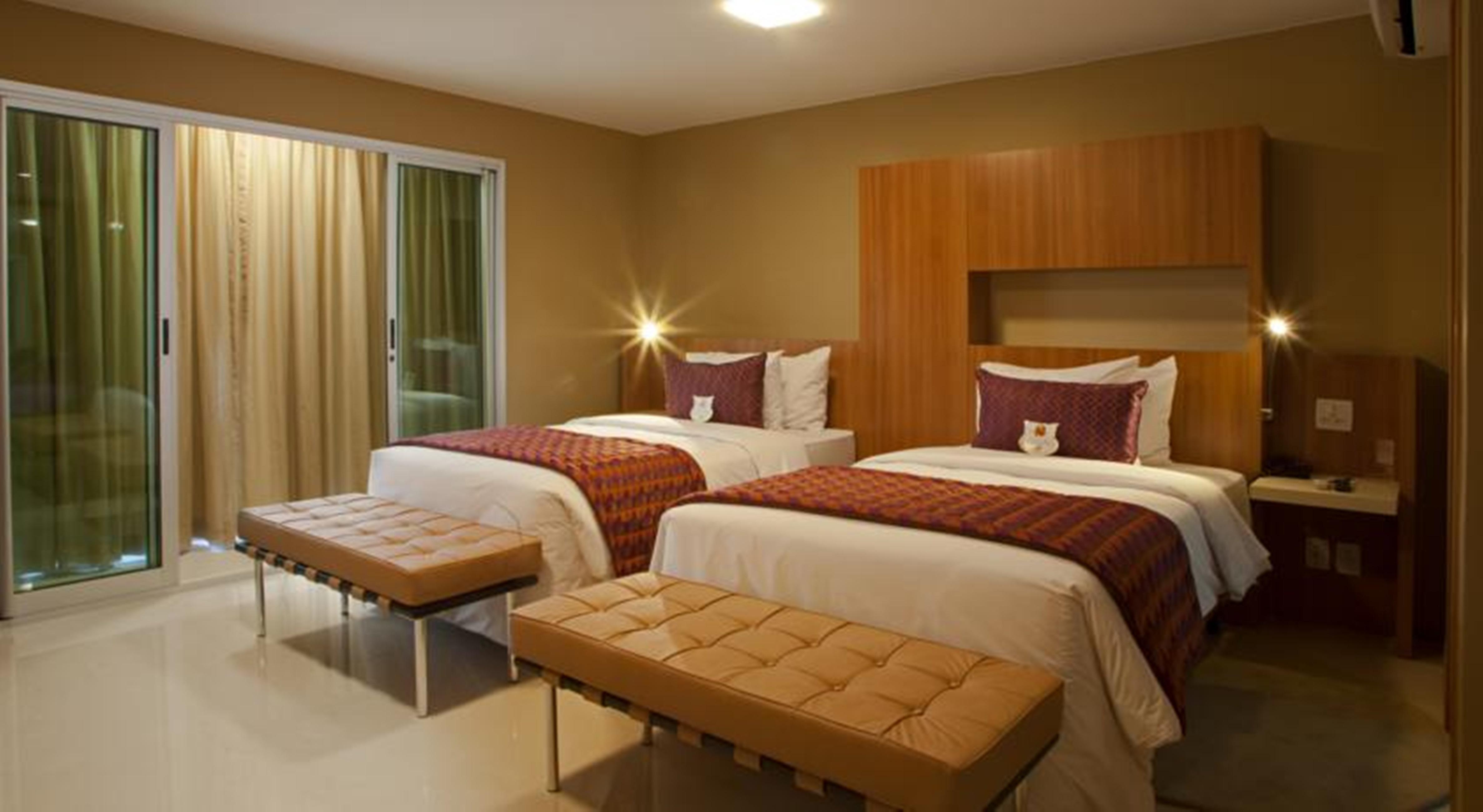 巴西利亚尊玉蓝树酒店 Candangolandia 外观 照片 A bedroom at the hotel