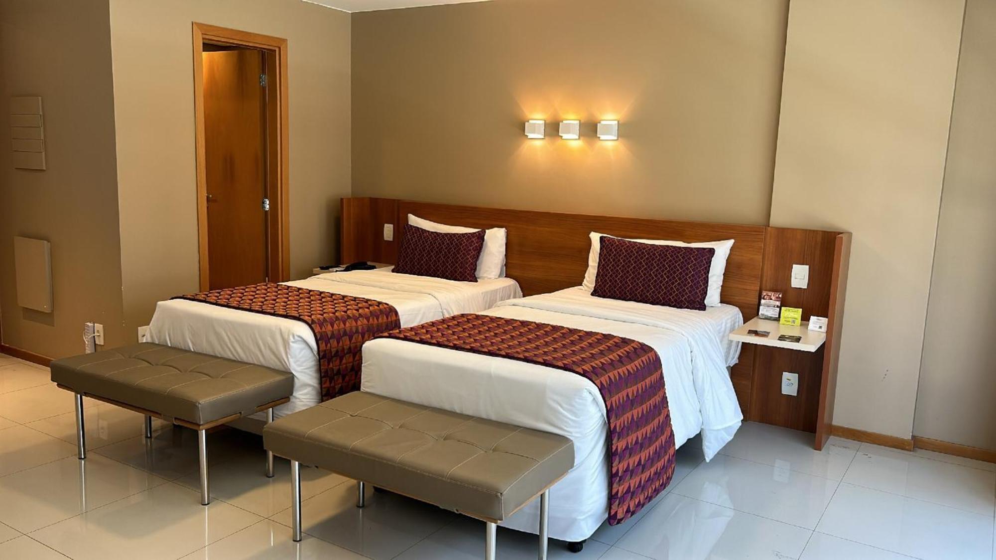 巴西利亚尊玉蓝树酒店 Candangolandia 外观 照片 A room at the hotel