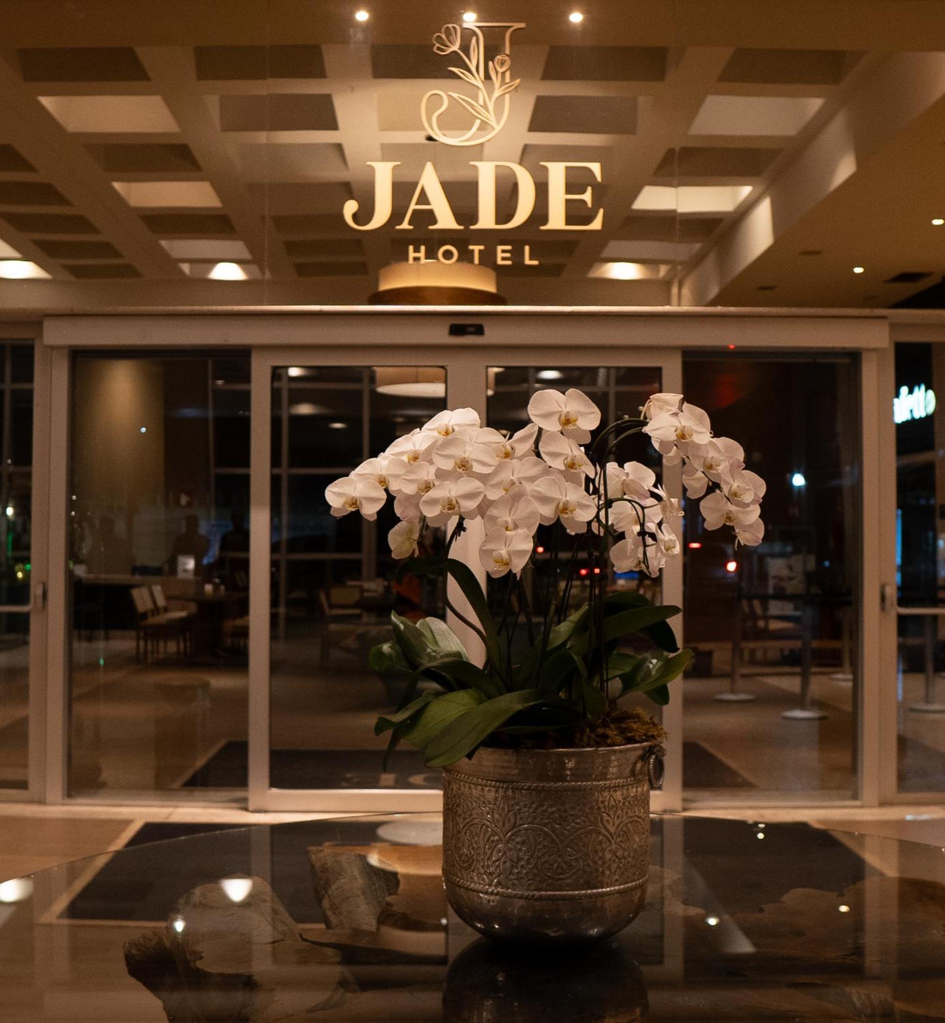 巴西利亚尊玉蓝树酒店 外观 照片 Entrance to Jade Hotel