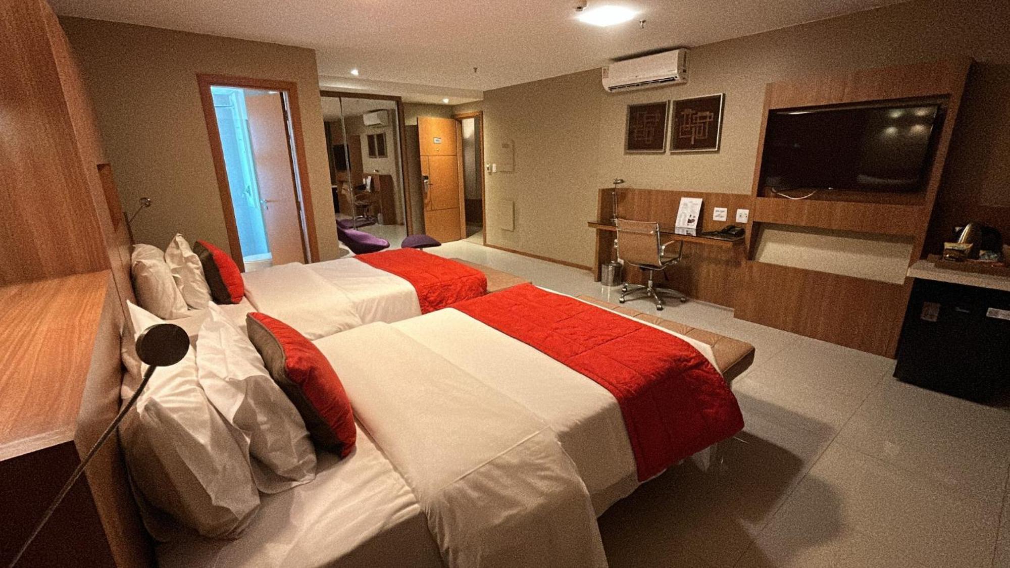 巴西利亚尊玉蓝树酒店 Candangolandia 外观 照片 A room at the hotel