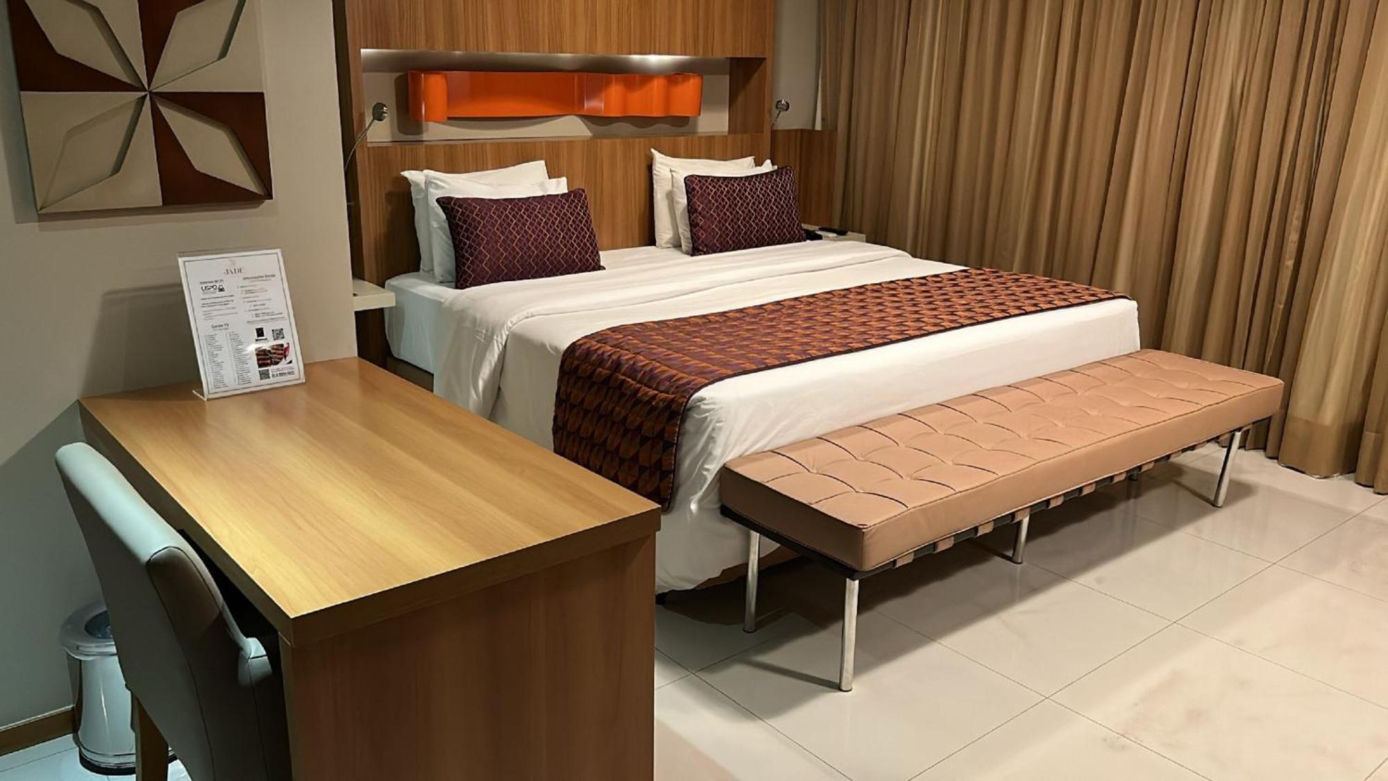 巴西利亚尊玉蓝树酒店 Candangolandia 外观 照片 A bedroom at the hotel