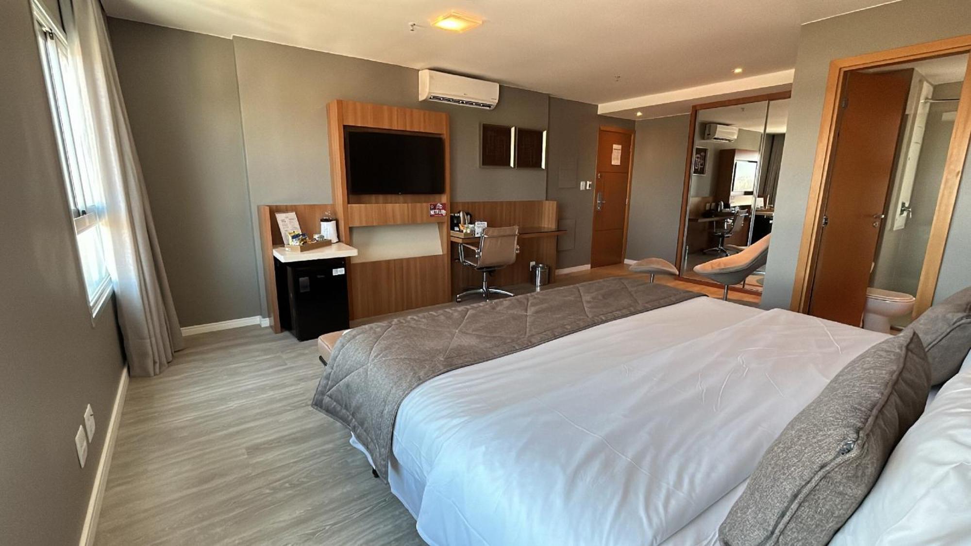巴西利亚尊玉蓝树酒店 Candangolandia 外观 照片 A room at the hotel