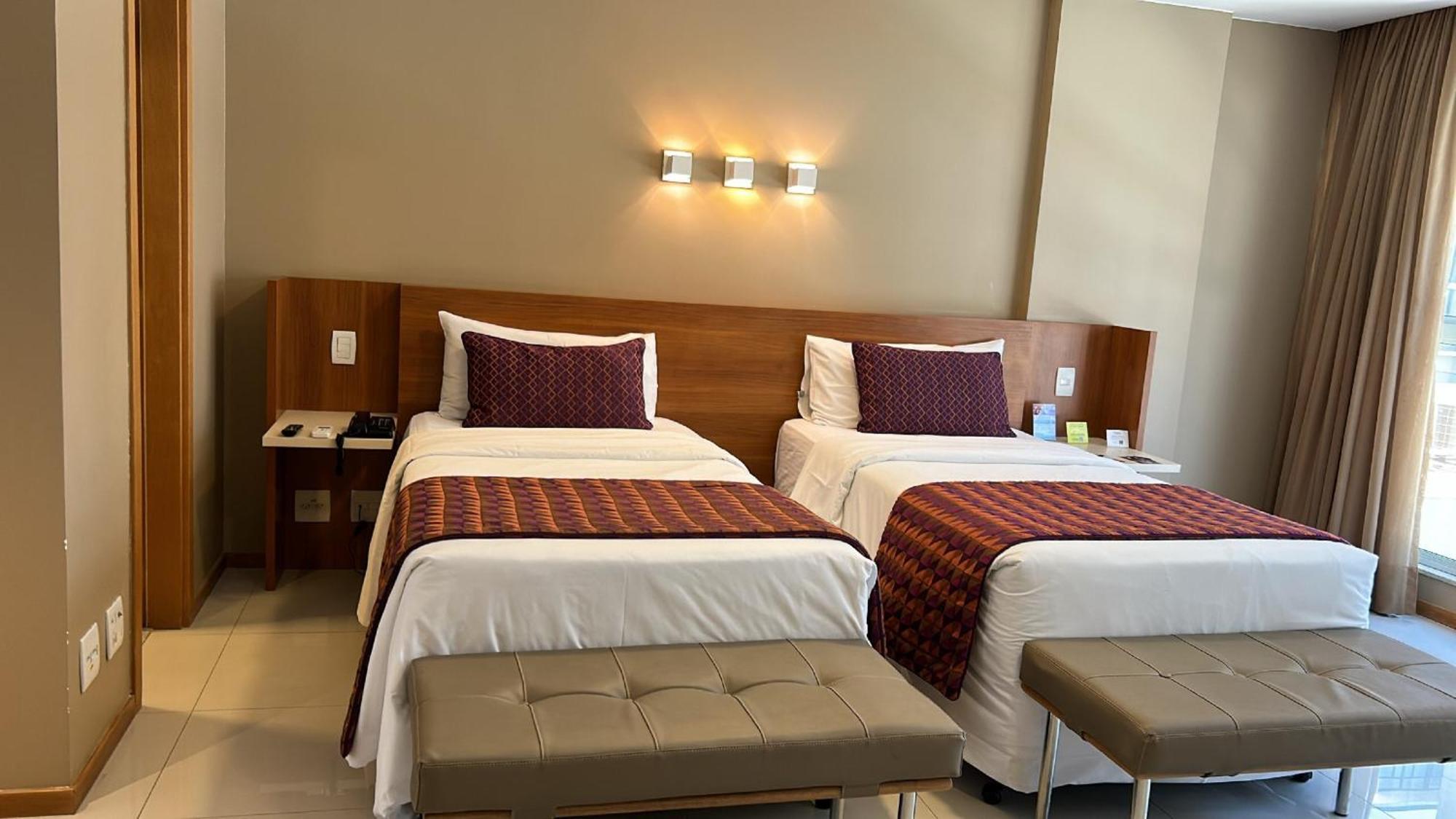 巴西利亚尊玉蓝树酒店 Candangolandia 外观 照片 A room at the hotel