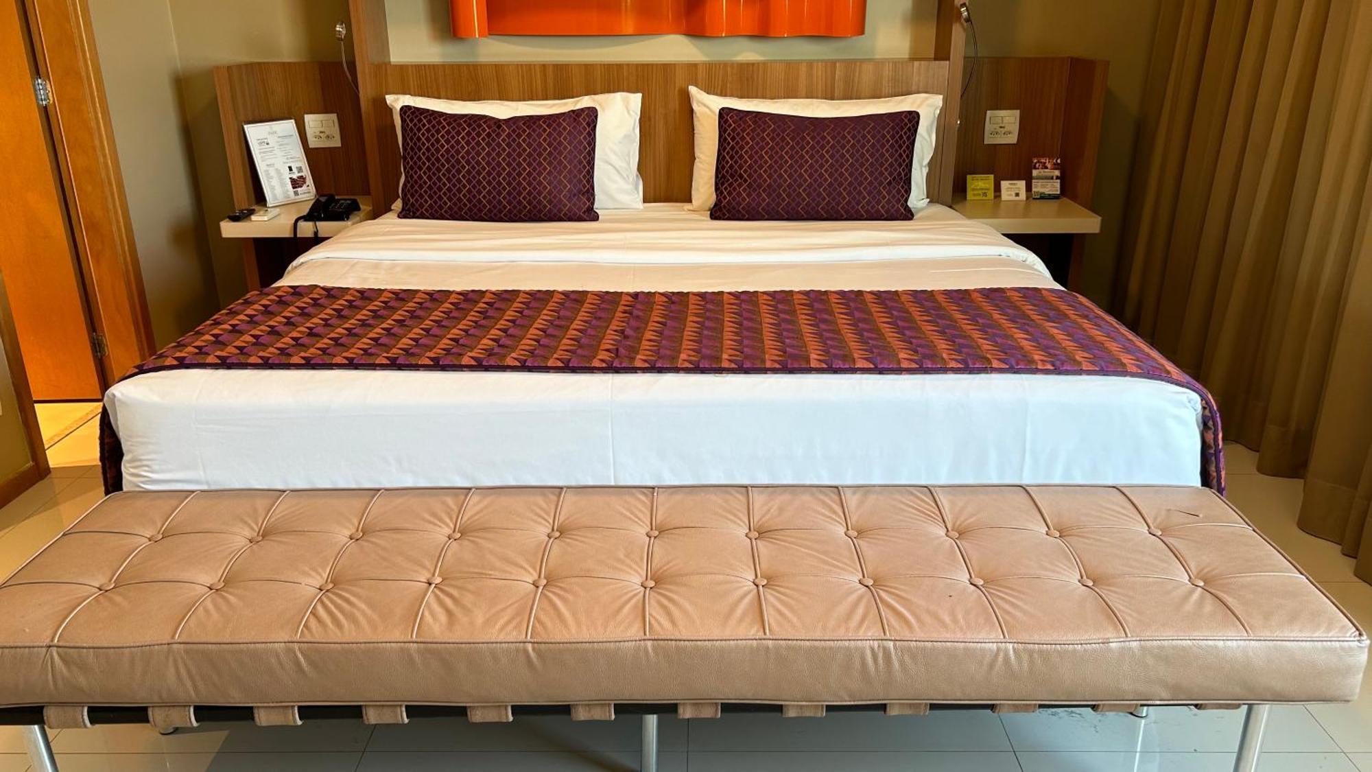 巴西利亚尊玉蓝树酒店 Candangolandia 外观 照片 A bed