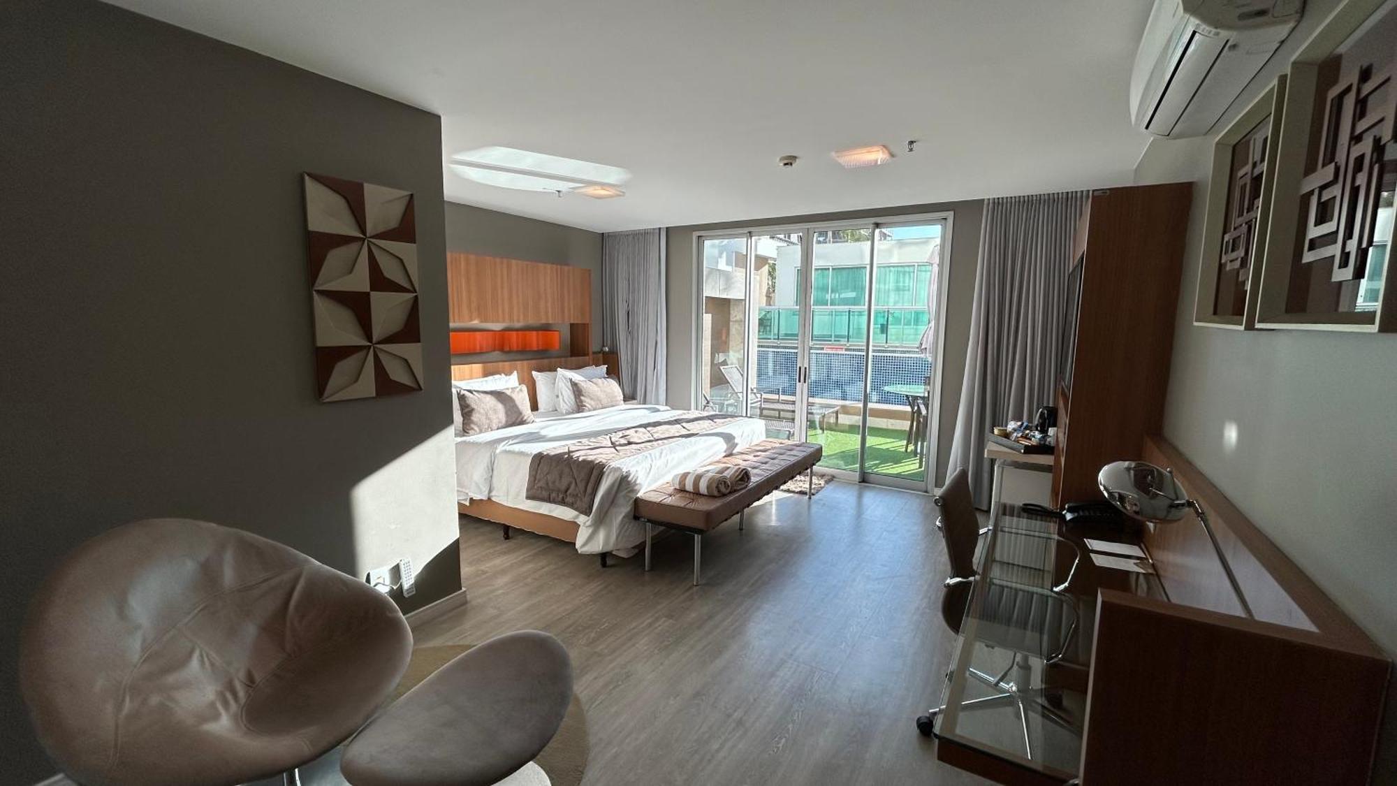 巴西利亚尊玉蓝树酒店 Candangolandia 外观 照片 A typical studio apartment