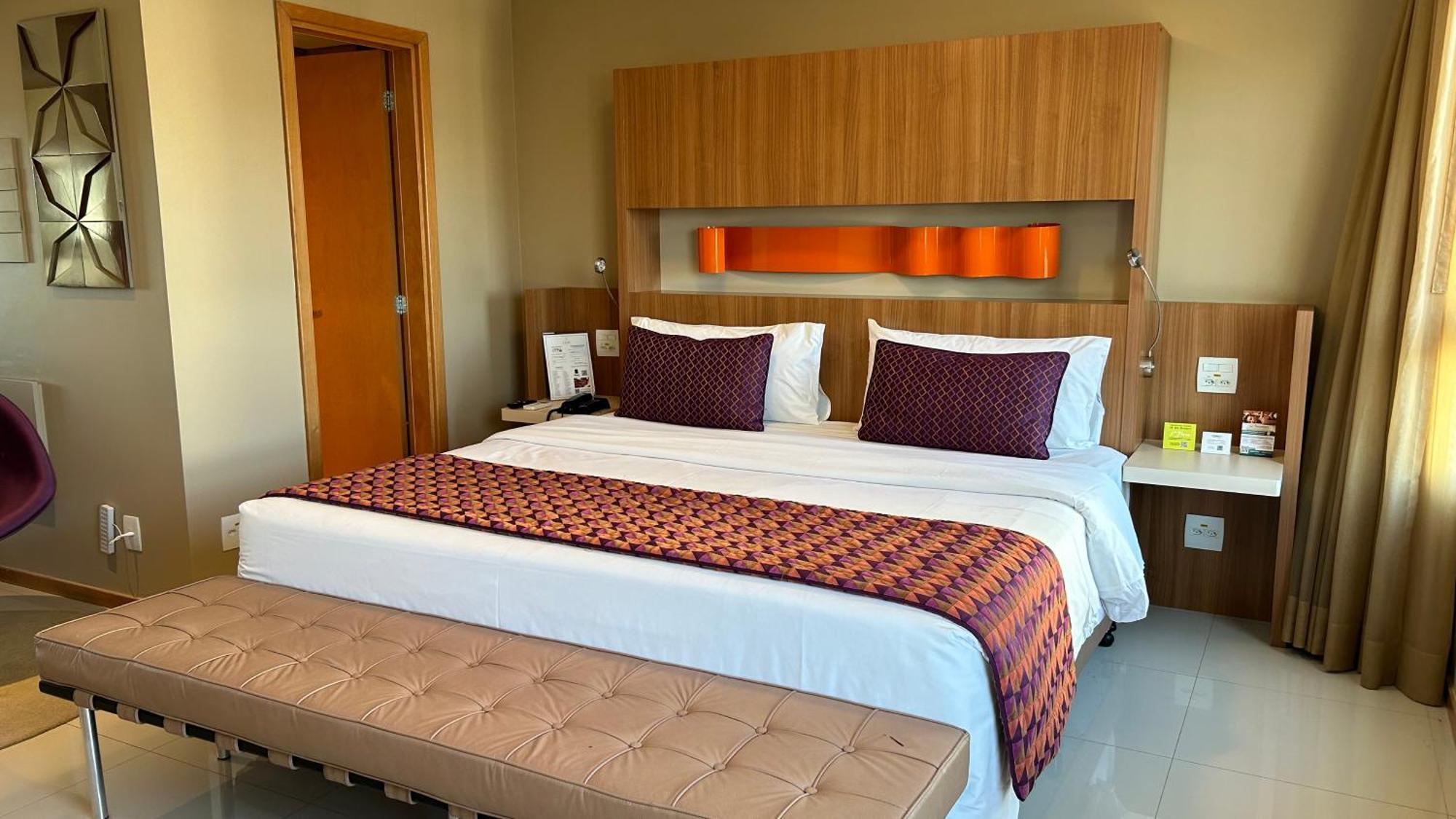 巴西利亚尊玉蓝树酒店 Candangolandia 外观 照片 A room at the hotel