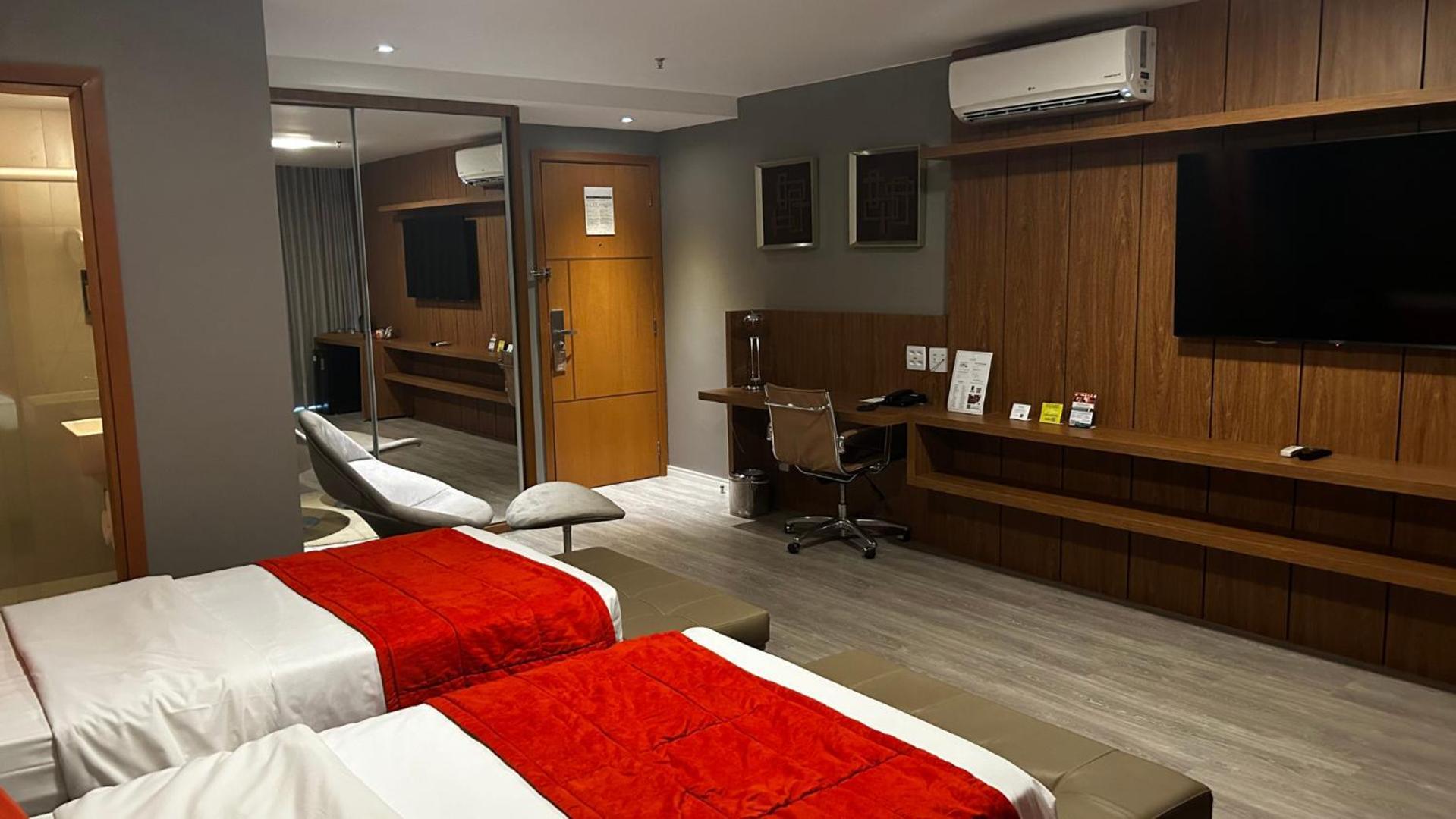 巴西利亚尊玉蓝树酒店 Candangolandia 外观 照片 A room at the hotel